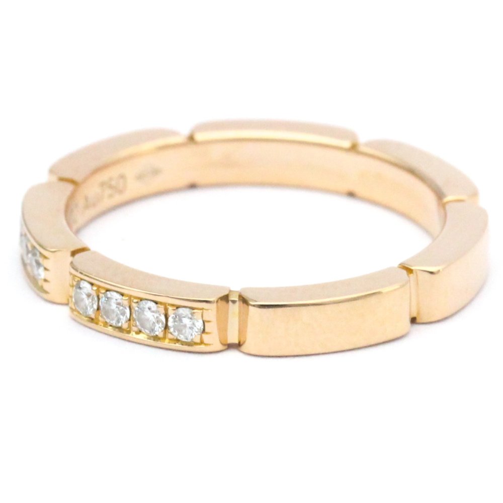 Cartier Maillon Panthere Pink Gold (18K) Fashion Diamond Band Ring Pink Gold - Picture 3 of 10